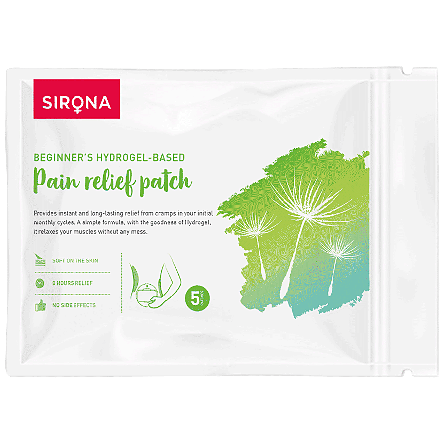 Buy Sirona Period Pain Relief Patches (5 Patches) Online @ Best Price in  India