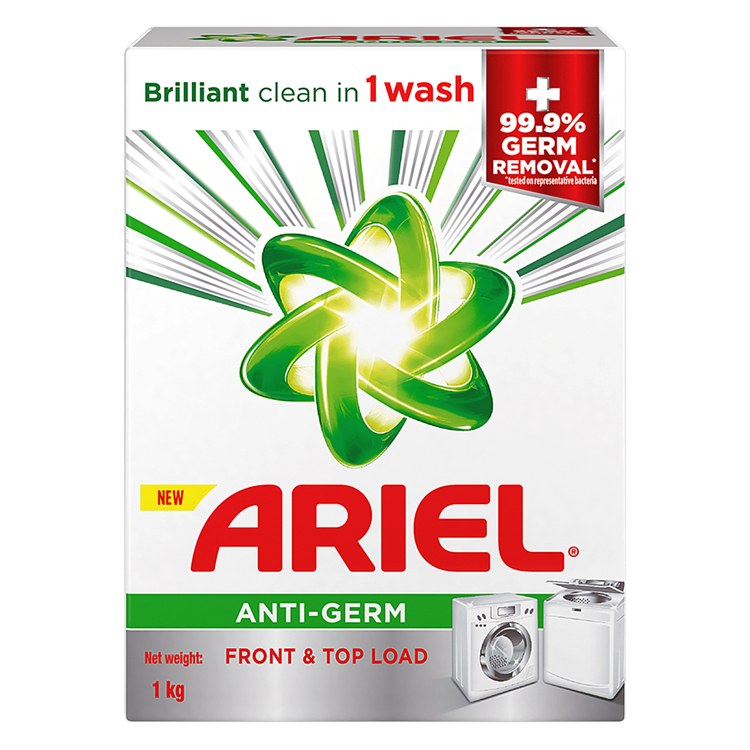 Antibacterial washing clearance powder