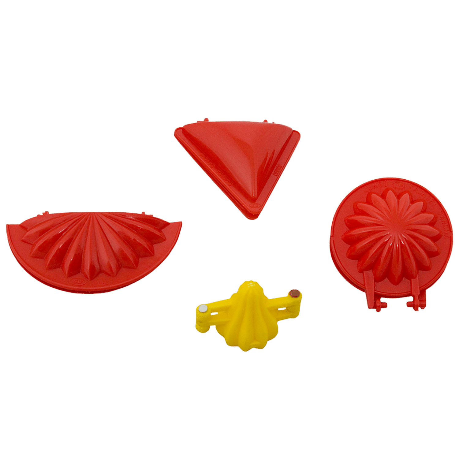 Will and Weaves Modak Sancha Samosa Maker Mould Pie Maker Karanji Maker  Multicolor Modak mould Modak Maker Indian Snacks Maker