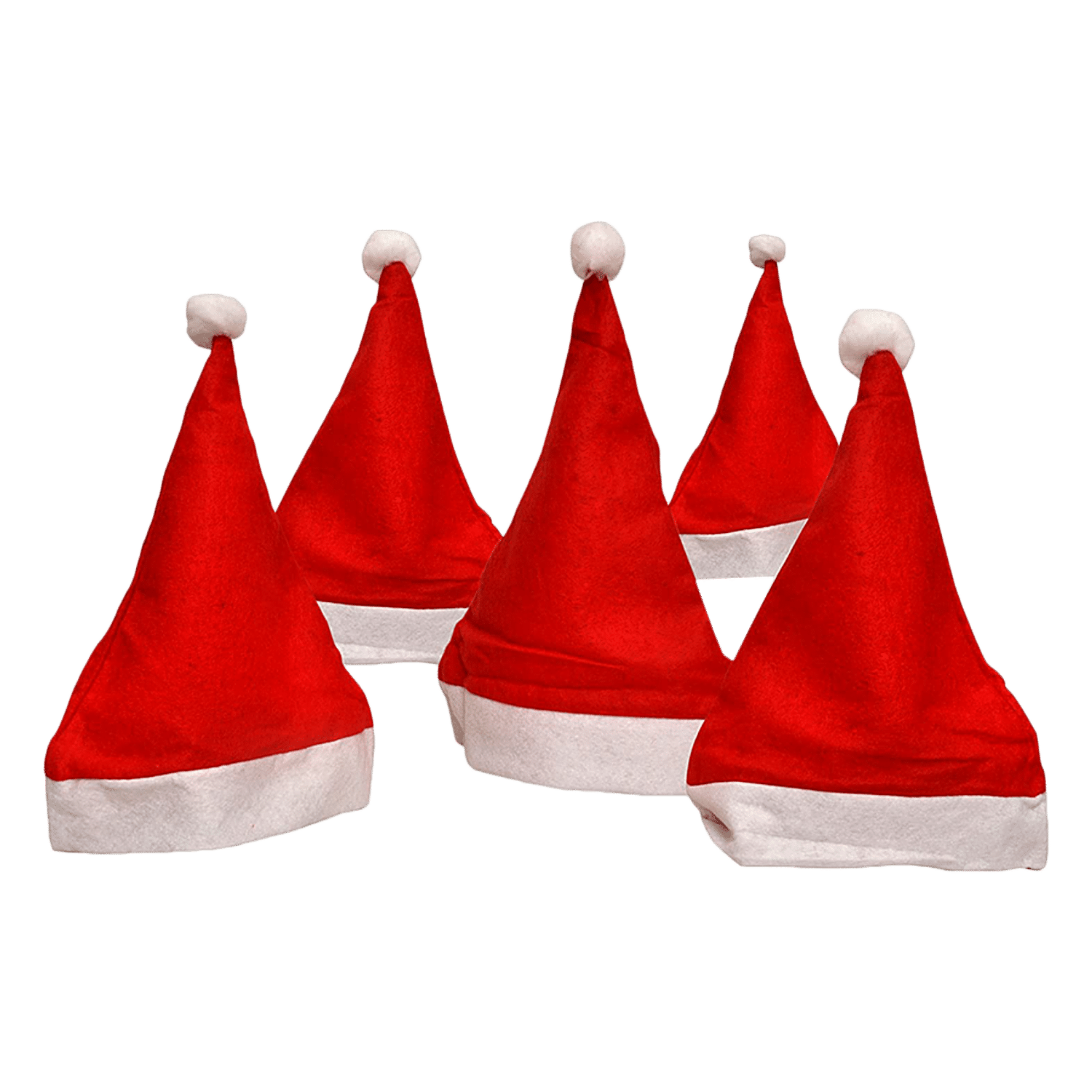 Buy Hankley Santa Claus Caps For Christmas Parties Red Online