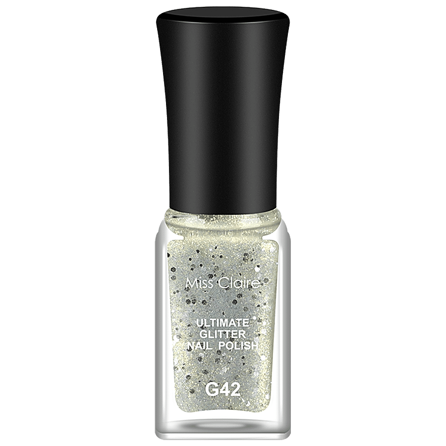 Buy Miss Claire Ultimate Glitter Nail Polish Online at Best Price of Rs