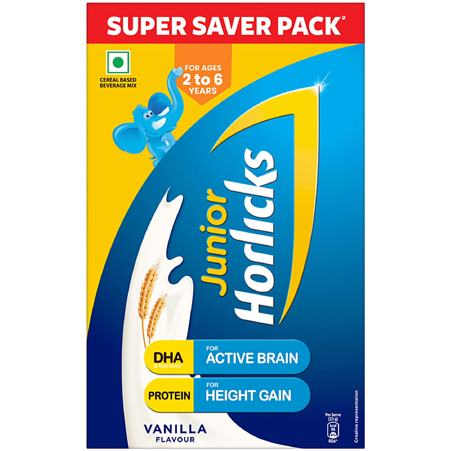 Junior horlicks best sale 1 year baby