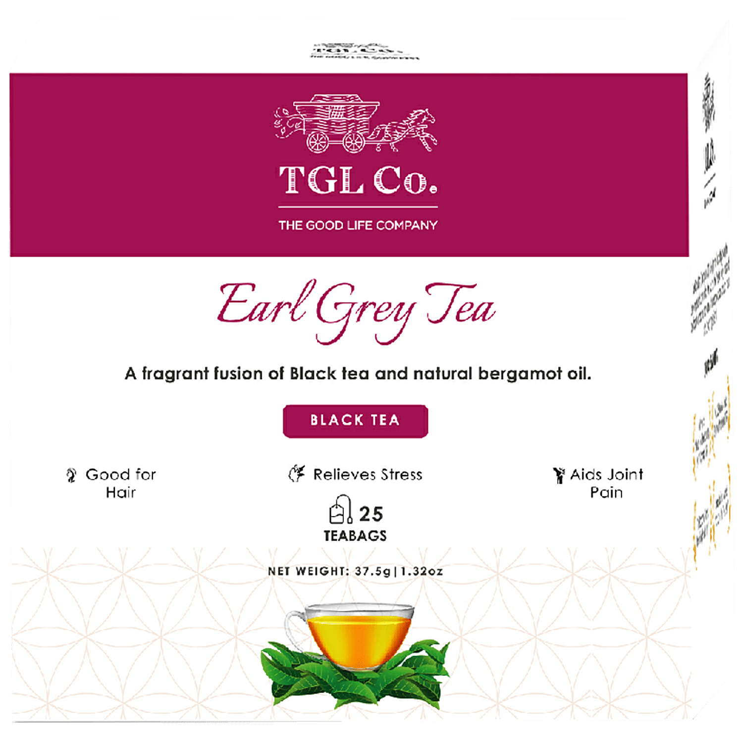 Buy TGL Co. Imperial Earl Grey Black Tea Bag Online at Best Price