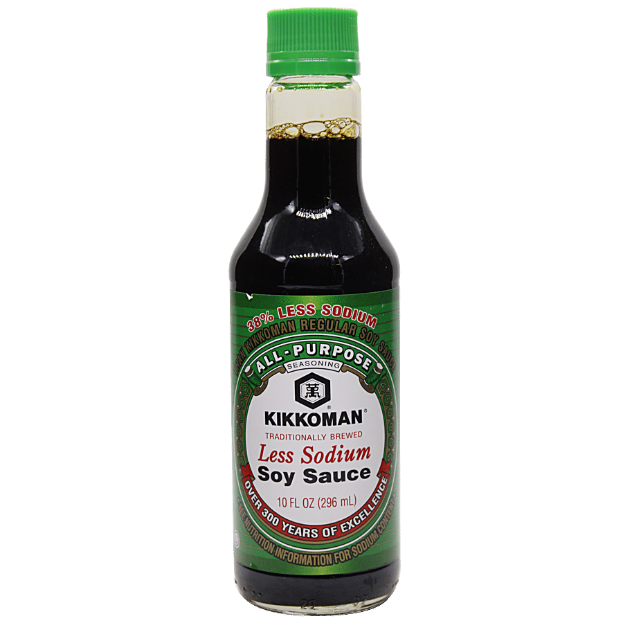 Kikkoman Soy sauce with less salt 1 l :: Asian food online