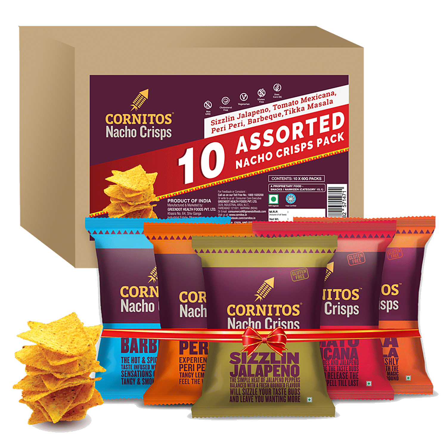 10/10 Crunch! Healthy Treat's Roasted Cornflakes Namkeen - HEALTHY TREAT