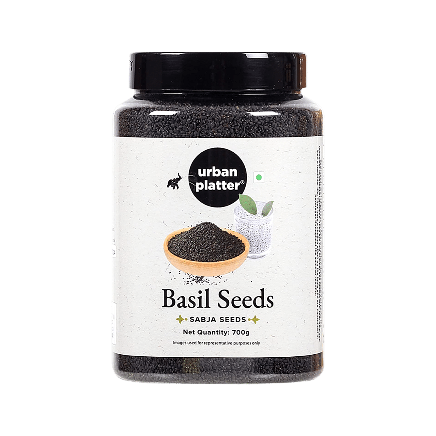 Urban Platter Basil Seeds Sabja 700 g