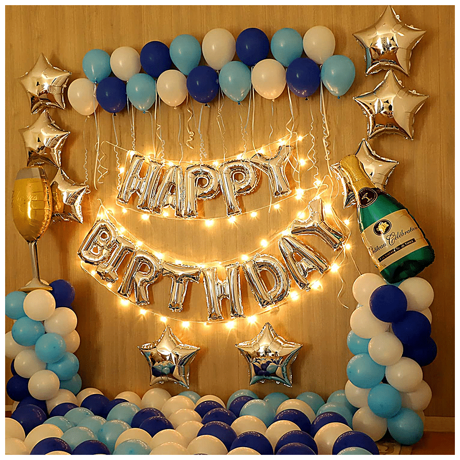 Movie Night Party Decoration Popcorn Star Foil Balloons for Boy