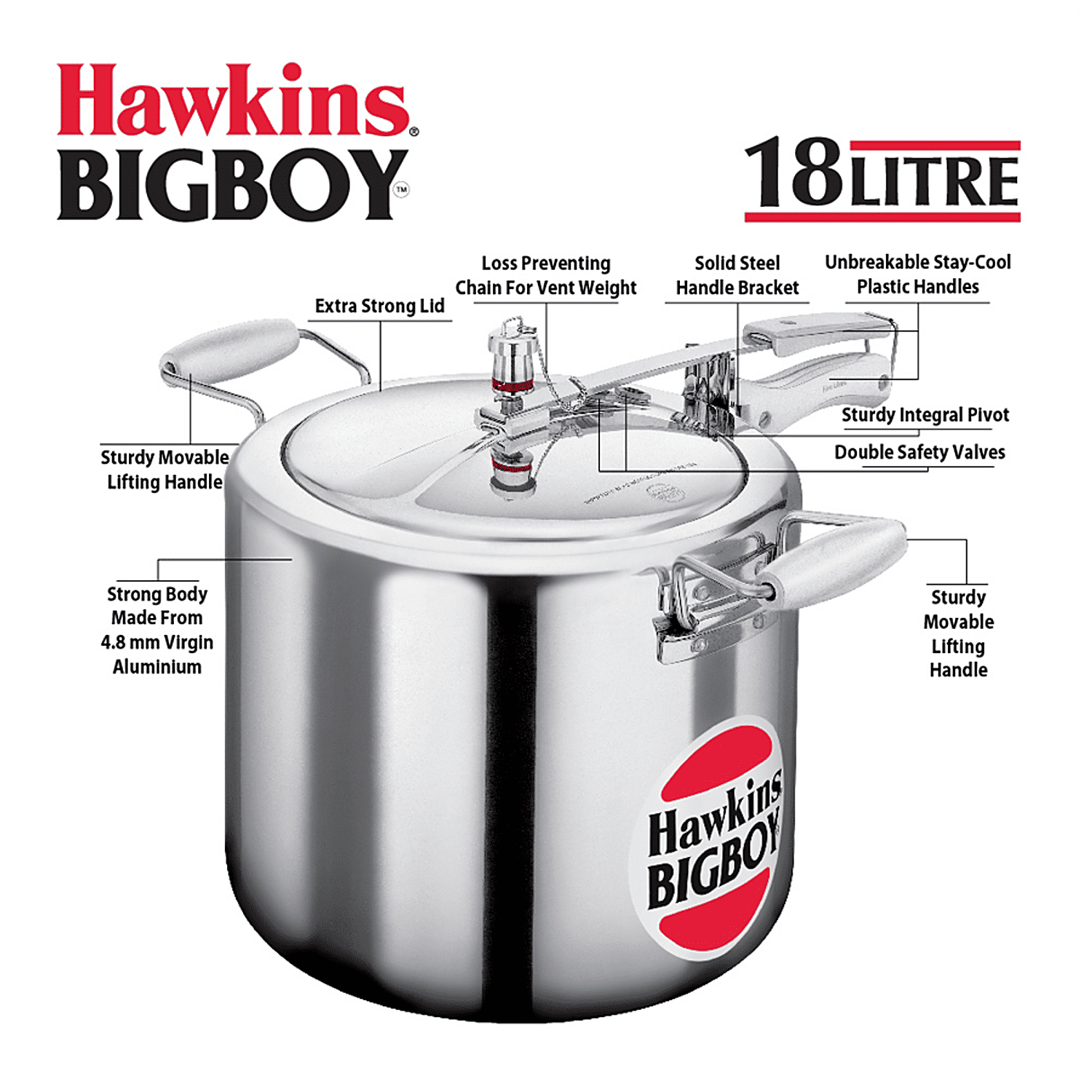 hawkins bigboy 18 litre