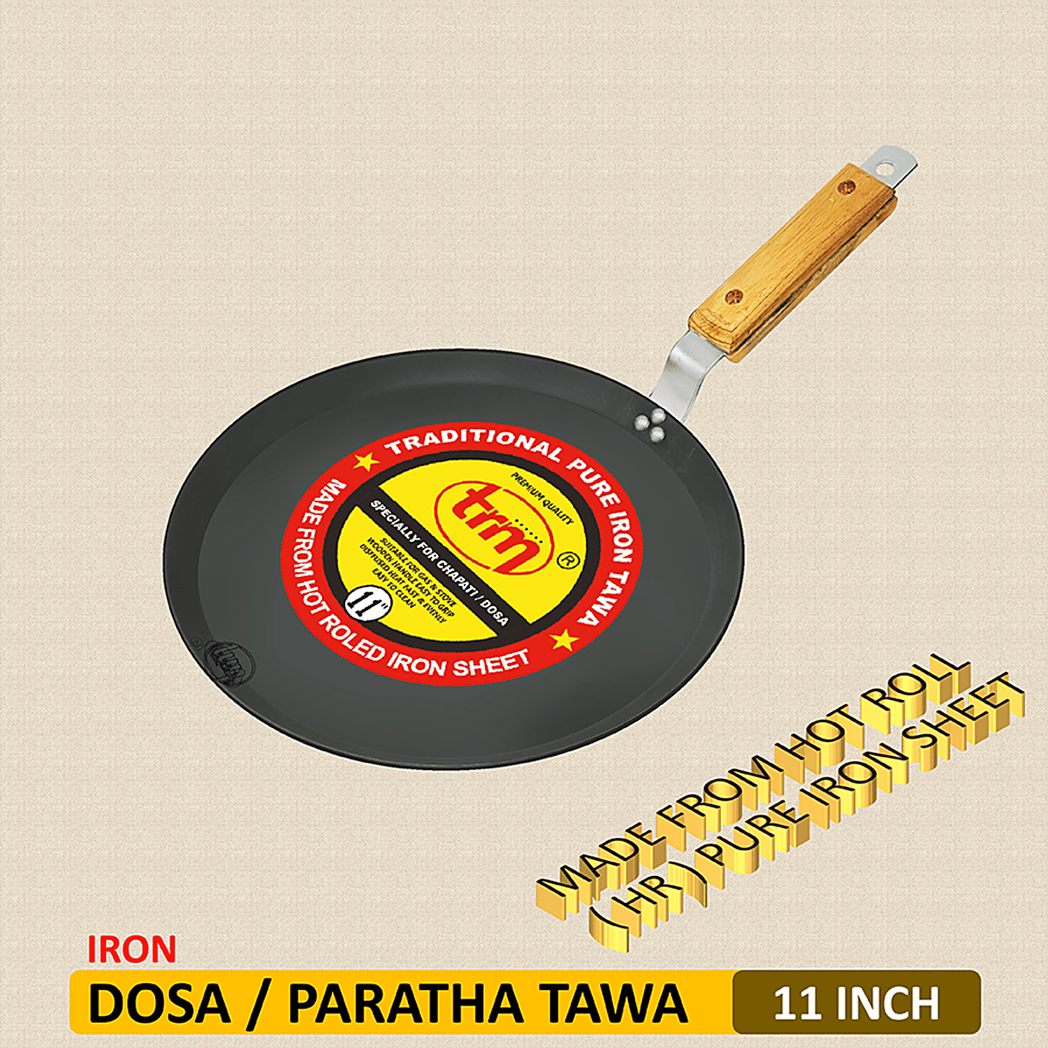 Buy Pure Iron Dosa Tawa 11 inch