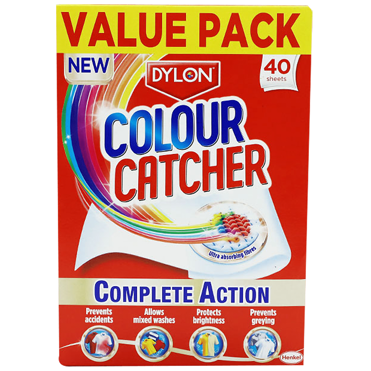 Diet info for Dylon Colour Catcher Sheets Laundry Sheets - Spoonful