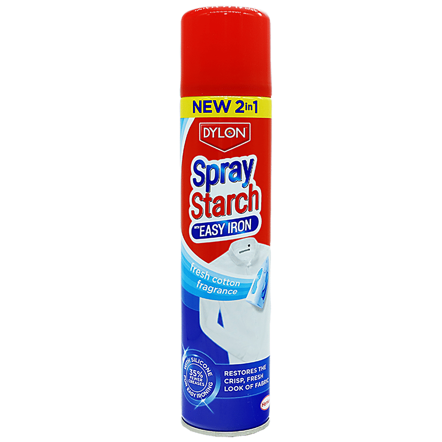Using Spray Starch to Iron 