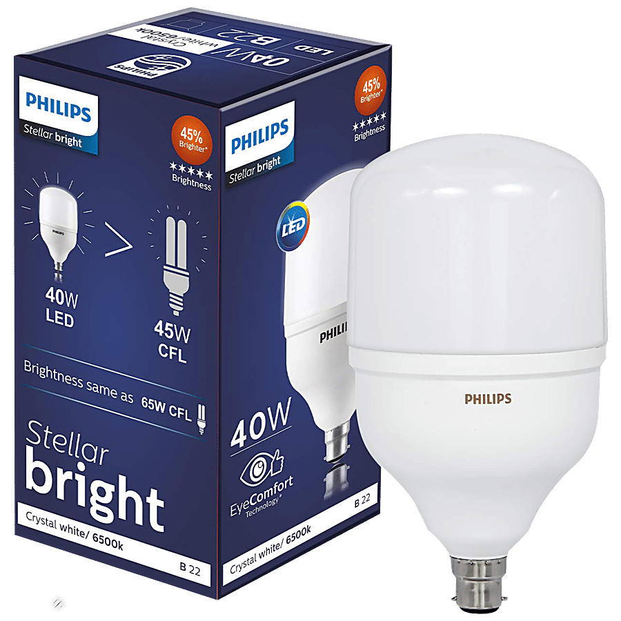 knecht wetenschappelijk backup Buy Philips Stellar Bright Led Bulb 40w B22 - Cool White/Crystal White  Online at Best Price of Rs 1050 - bigbasket
