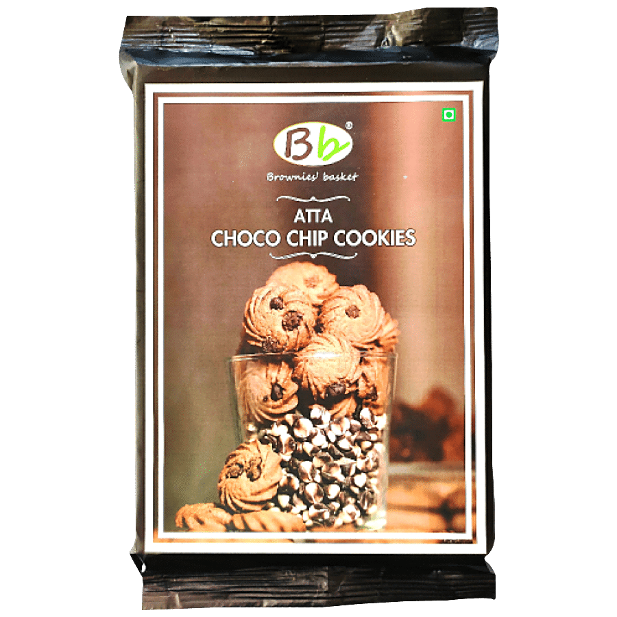 Brownies Basket Atta Choco Chip Cookies, 200 g