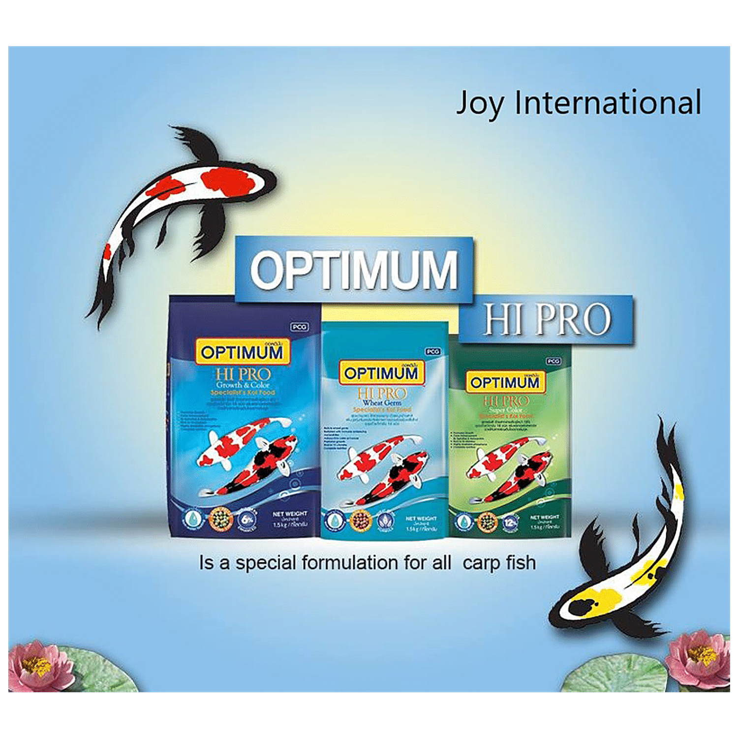 Optimum hi pro koi hot sale food