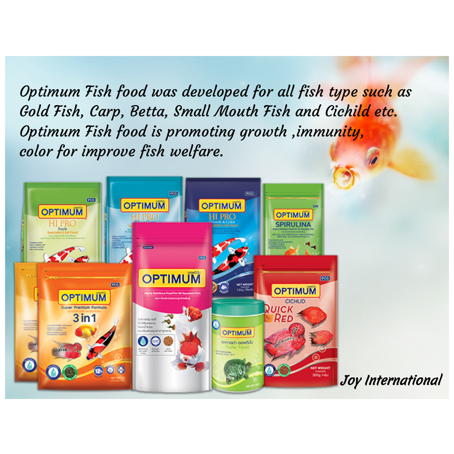 Optimum hi store pro koi food