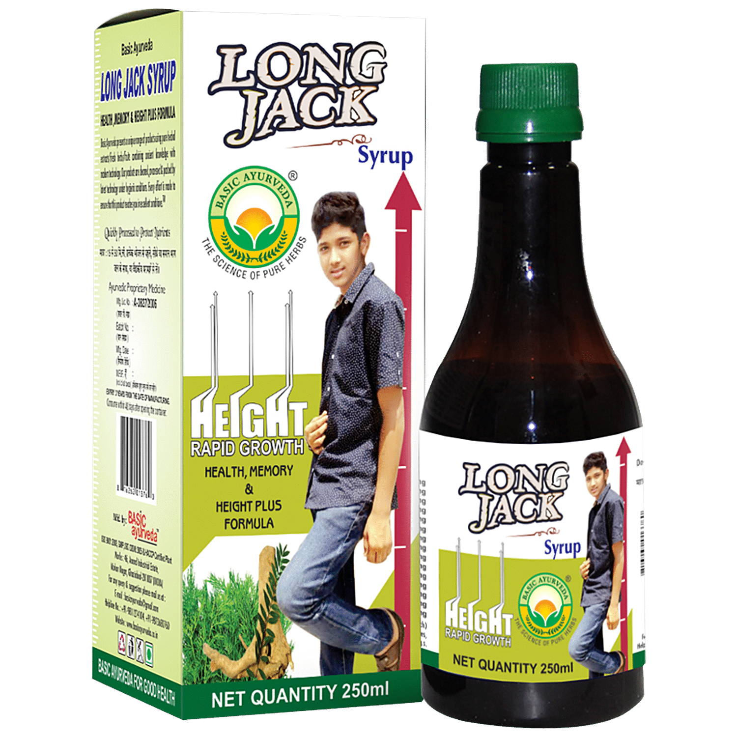 Buy Basic Ayurveda Long Jack Syrup Improve Body Mental Health