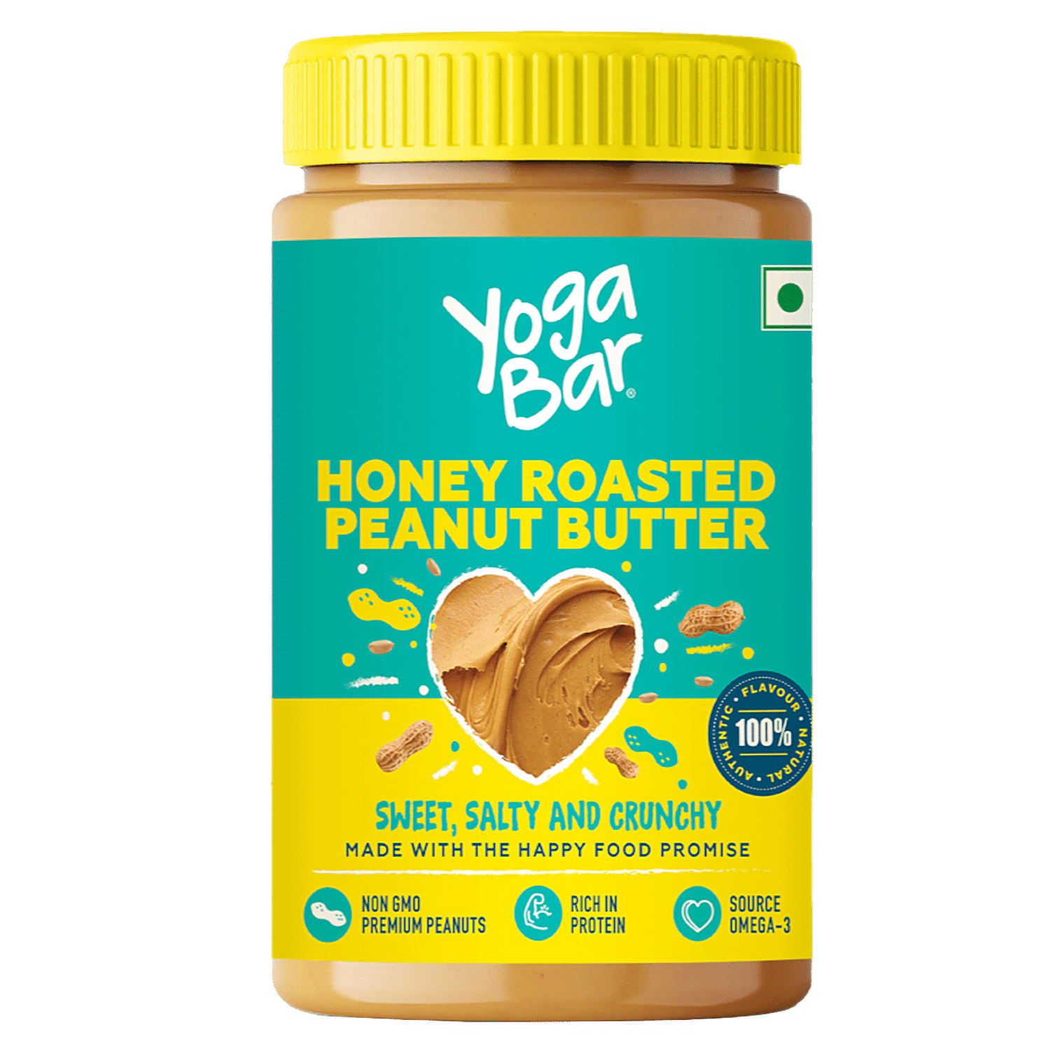 Buy Yoga Bar Honey Roasted Peanut Butter Sweet Salty Crunchy Online At Best Price Bigbasket