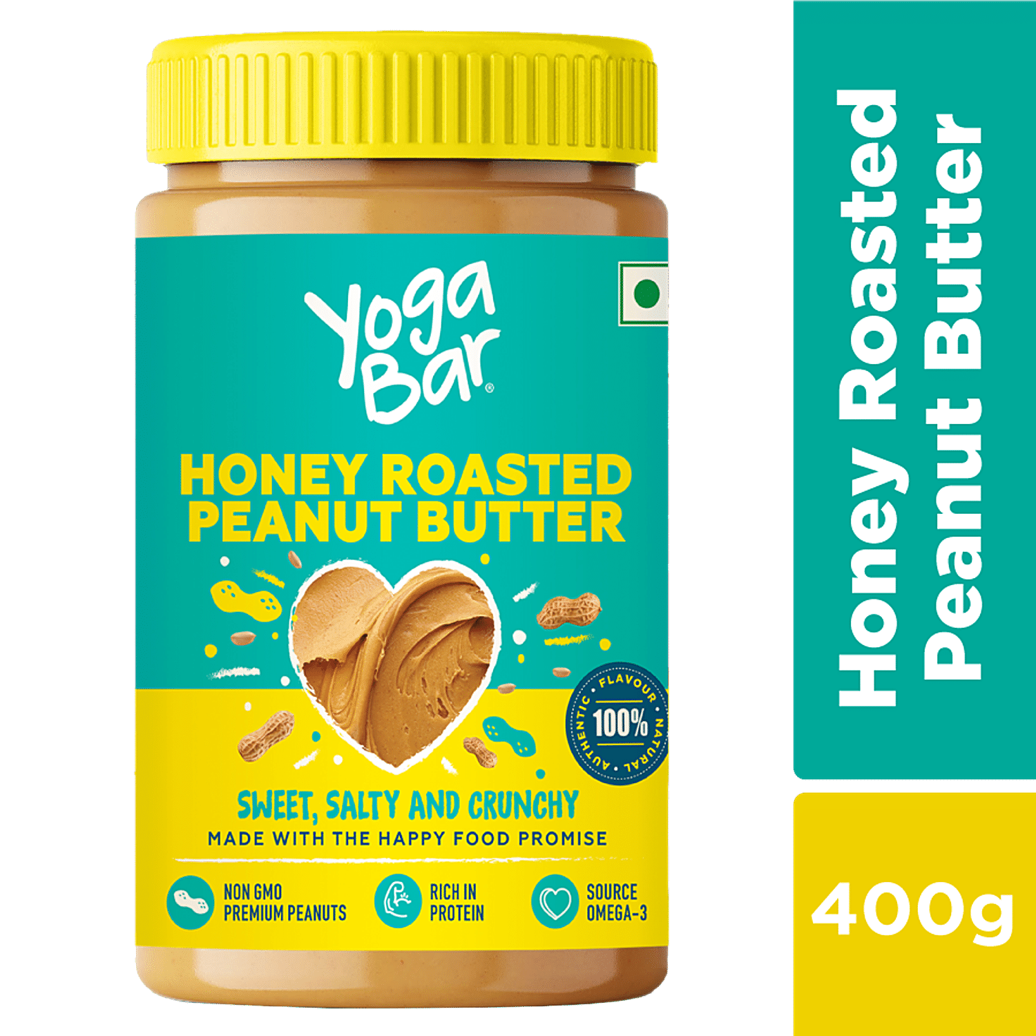 Buy Yoga Bar Honey Roasted Peanut Butter Sweet Salty Crunchy Online At Best Price Bigbasket