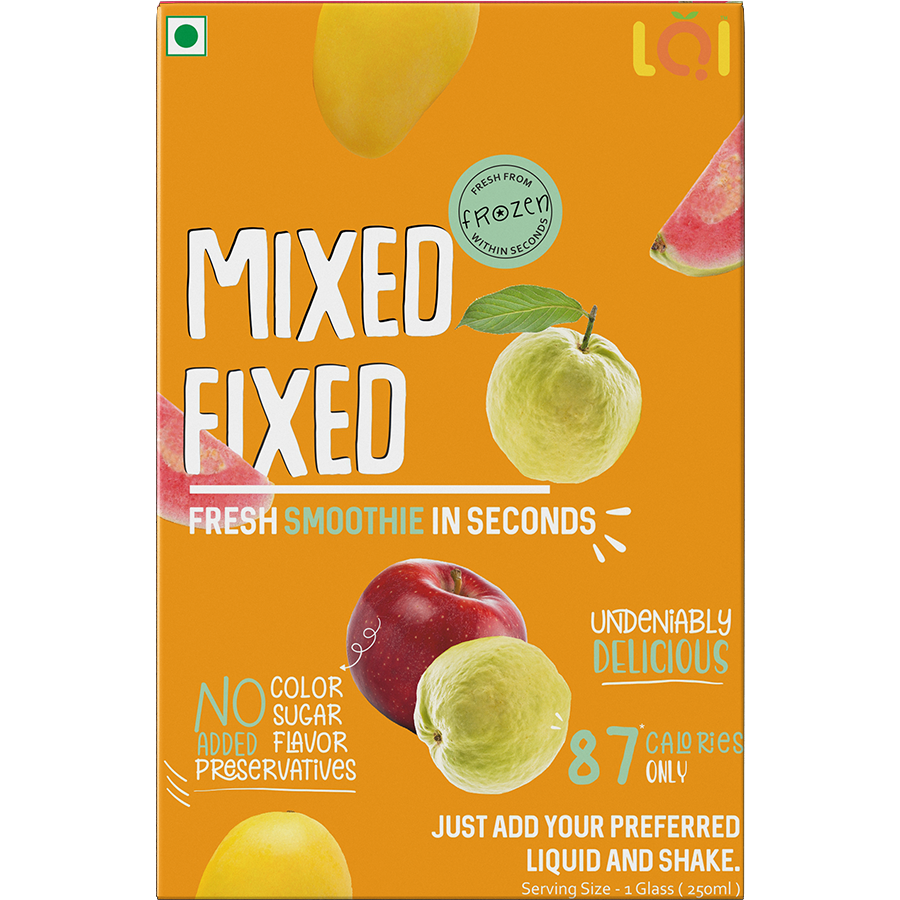 Buy LQI Mixed Fixed Smoothie Pack - Fresh Fruits, Ready To Make Online at  Best Price of Rs 129 - bigbasket