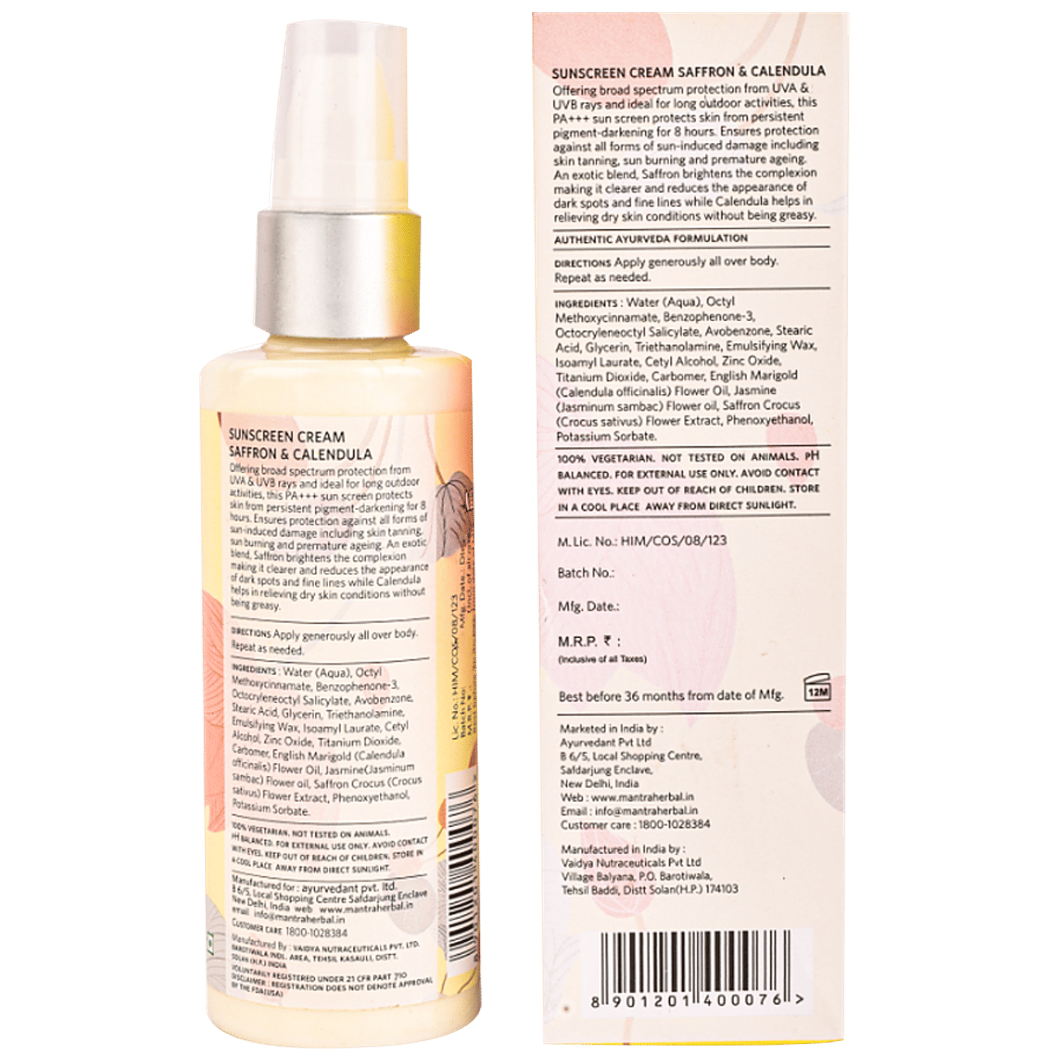 mantra herbal sunscreen