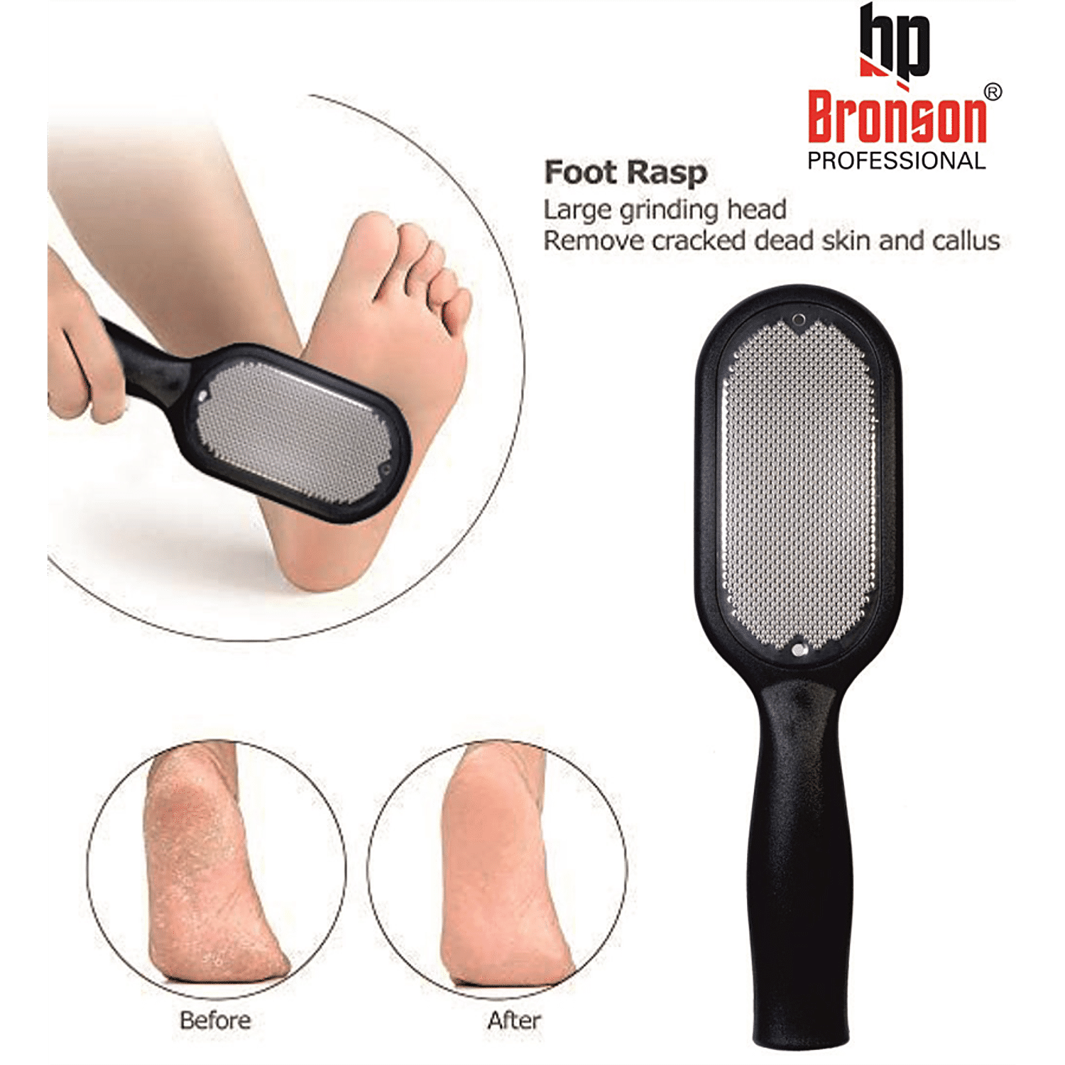 Buy Bronson Professional Metal Foot File Scrubber For Dead Skin