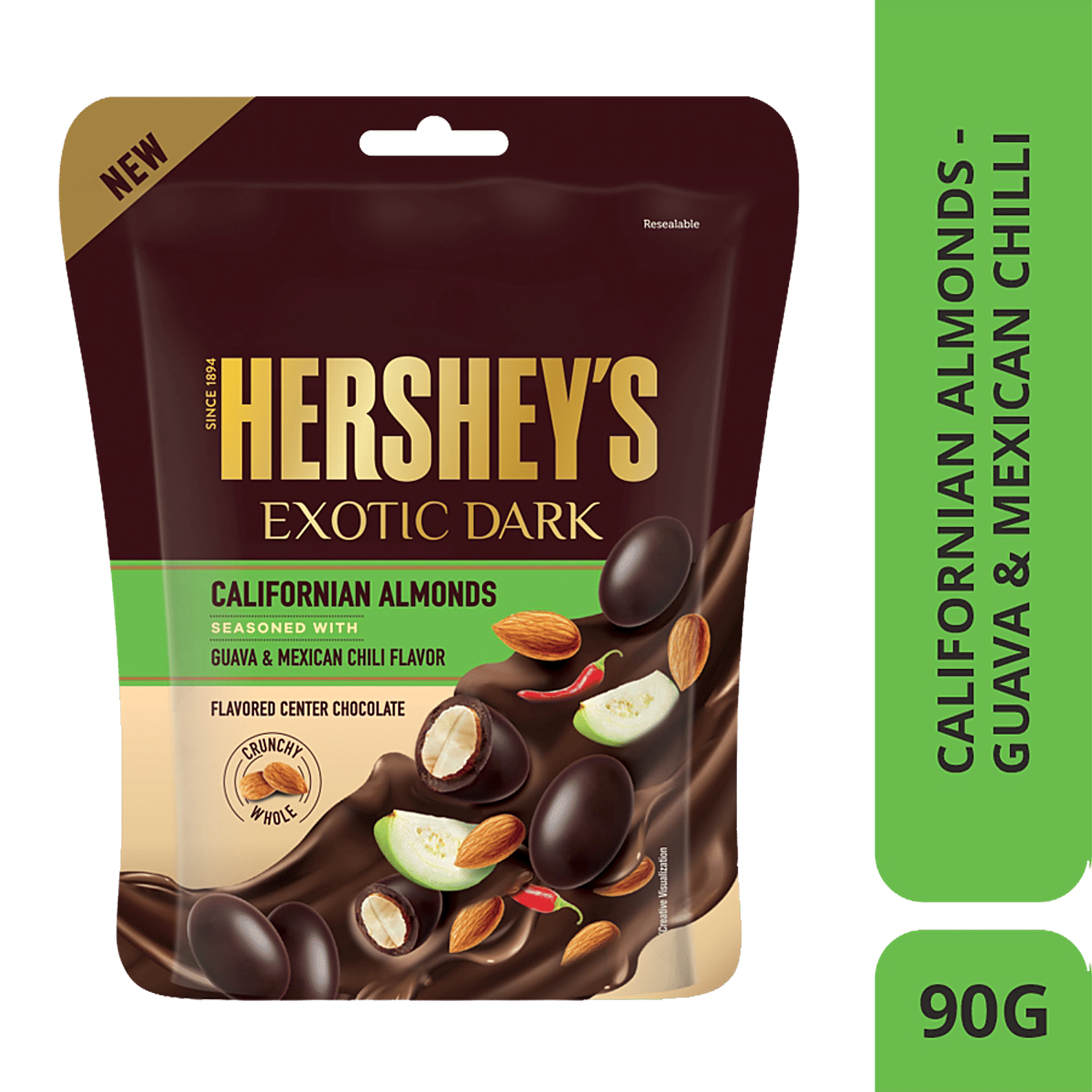 Buy Hershey's Exotic Dark Californian Almonds Chocolate - Seasoned 