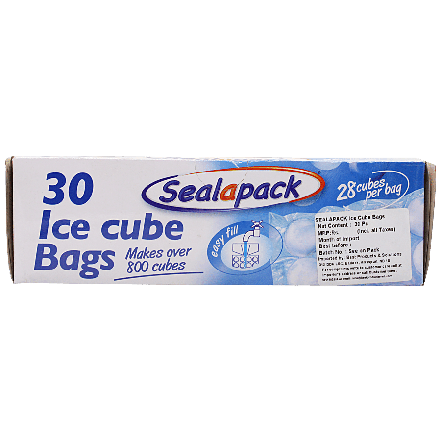 sealapack ice cube 40 bags cubes