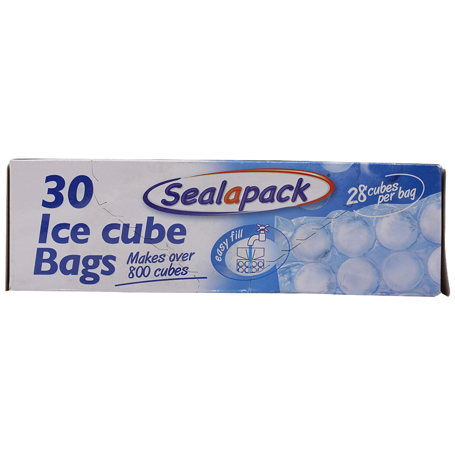 Ice Cube Freezer Bags 30 Bags Makes 840 Ice Cubes 28 Cubes Per Bag  5053249233246