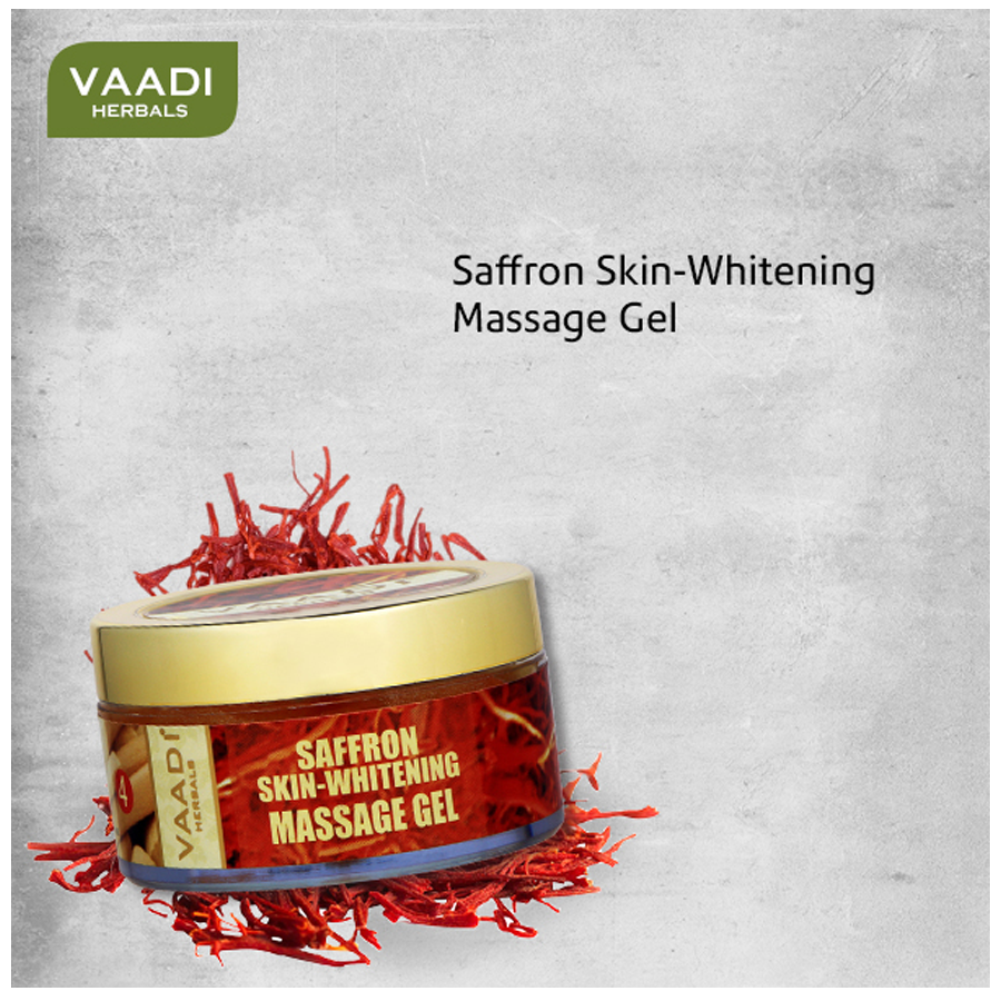 Buy Vaadi Skin Whitening Massage Gel With Saffron Removes