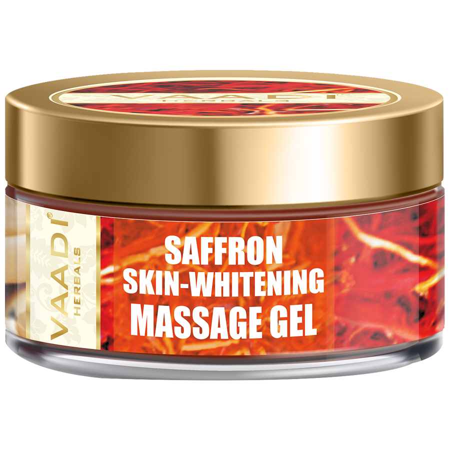 Vaadi Skin Whitening Massage Gel With Saffron Removes Dark Skin Patches 50 g