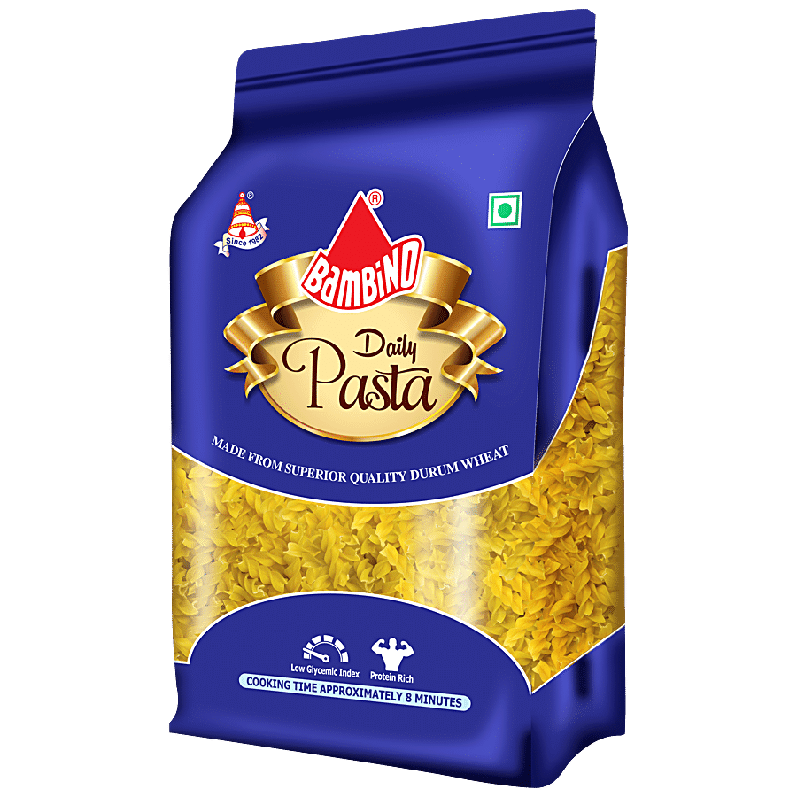 Buy Bambino Daily Pasta - Made From Durum Wheat, Spirali Online at Best  Price of Rs 150 - bigbasket