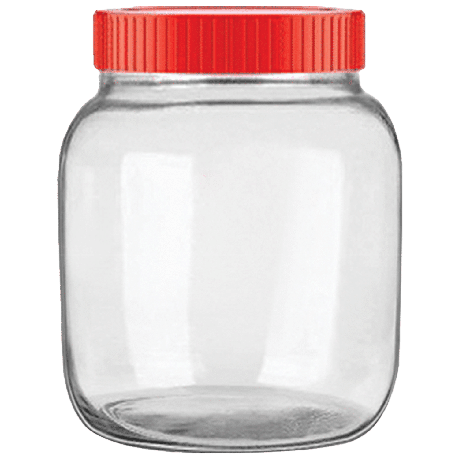 Buy Glass Ideas Glass Storage Jar - With Metal Lid Online at Best Price of  Rs 200 - bigbasket