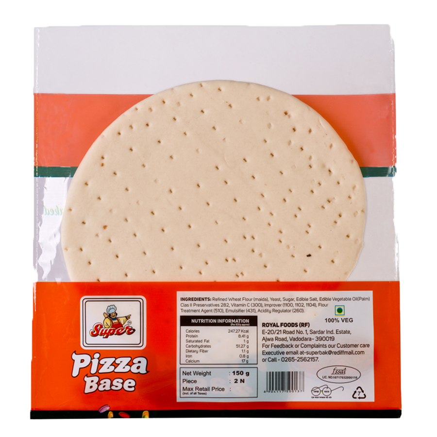 Buy Super Pizza Base - Half Baked, Ready To Bake Online at Best Price of Rs  35 - bigbasket