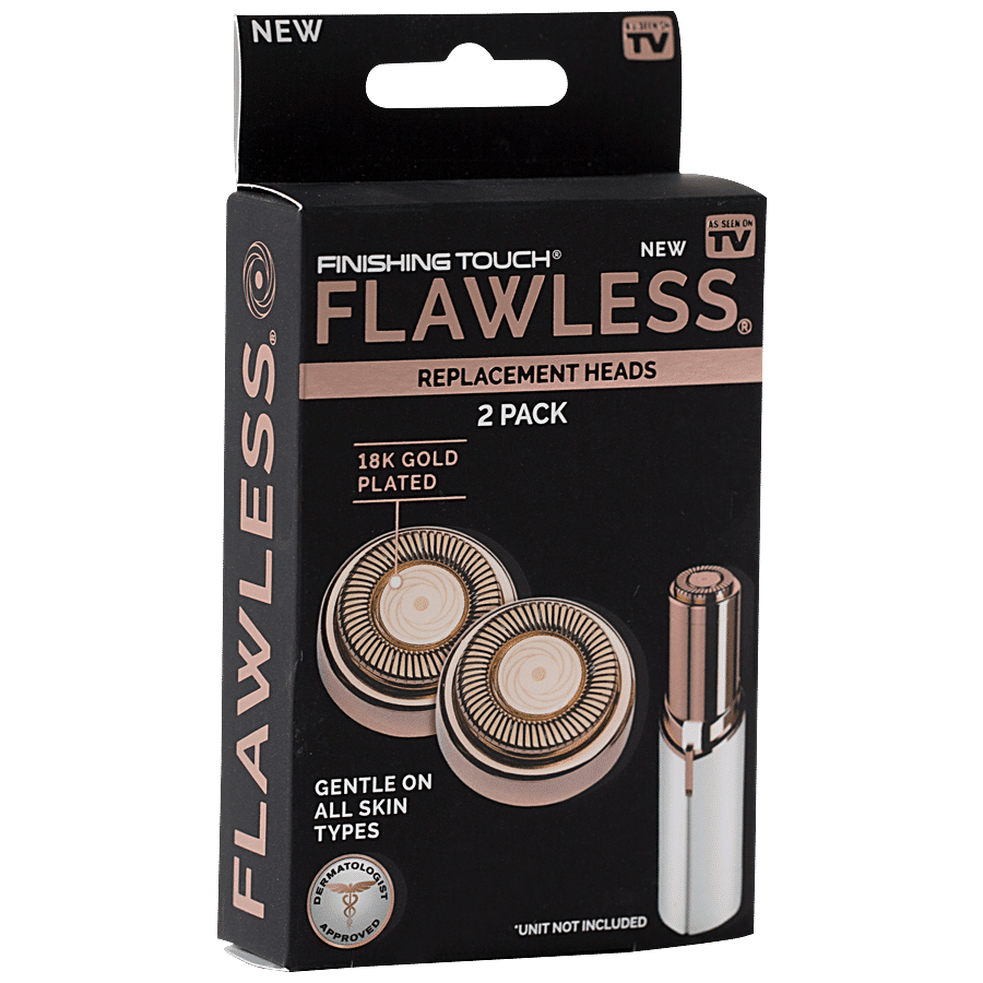 Buy Flawless Finishing Touch - Replacement Heads, For Facial Hair Removal  Device Online at Best Price of Rs 935 - bigbasket