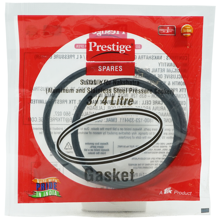 Prestige 3.5 litre discount pressure cooker gasket