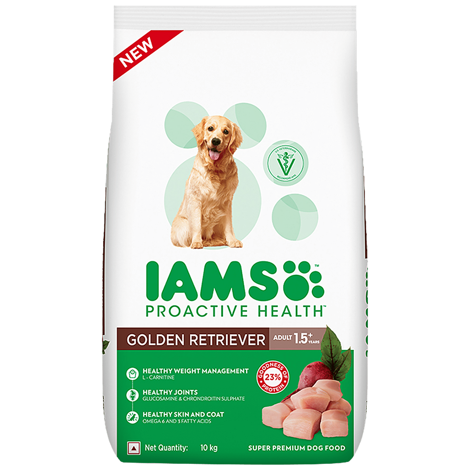 Buy IAMS Dry Dog Food Proactive Health Adult 1.5 Years Golden