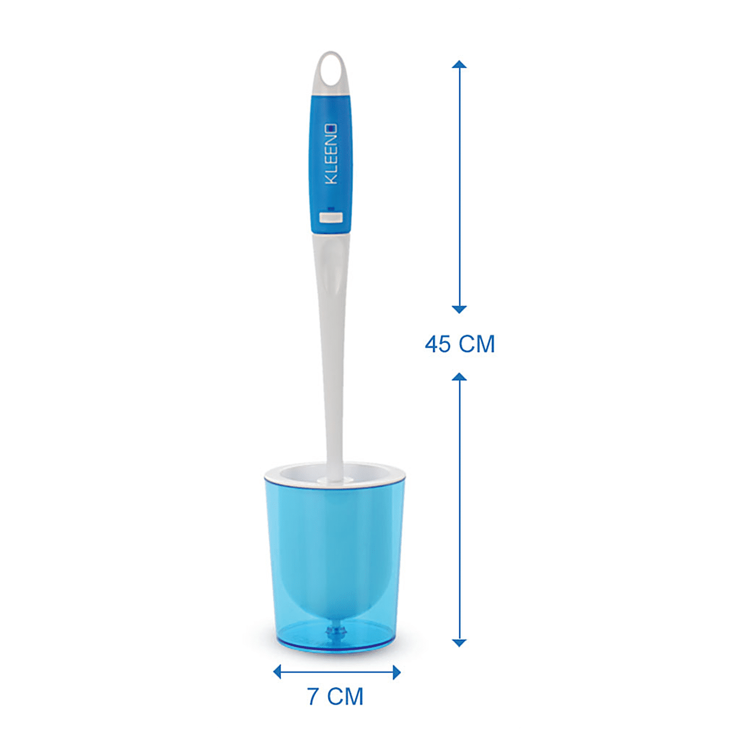 Kleeno by Cello Angular Toilet Brush with Storage