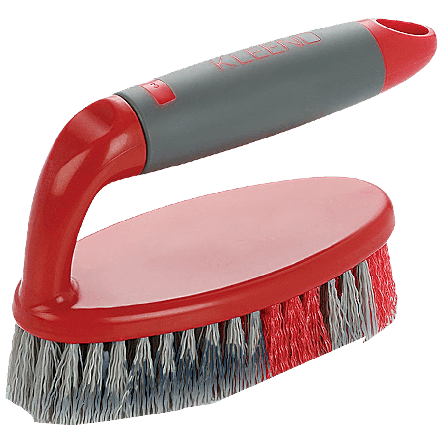 1pc Long Handle Shoe Brush, Hard Bristle Cleaning Brush, Plastic Wash Shoe  Brush, Ring-shaped
