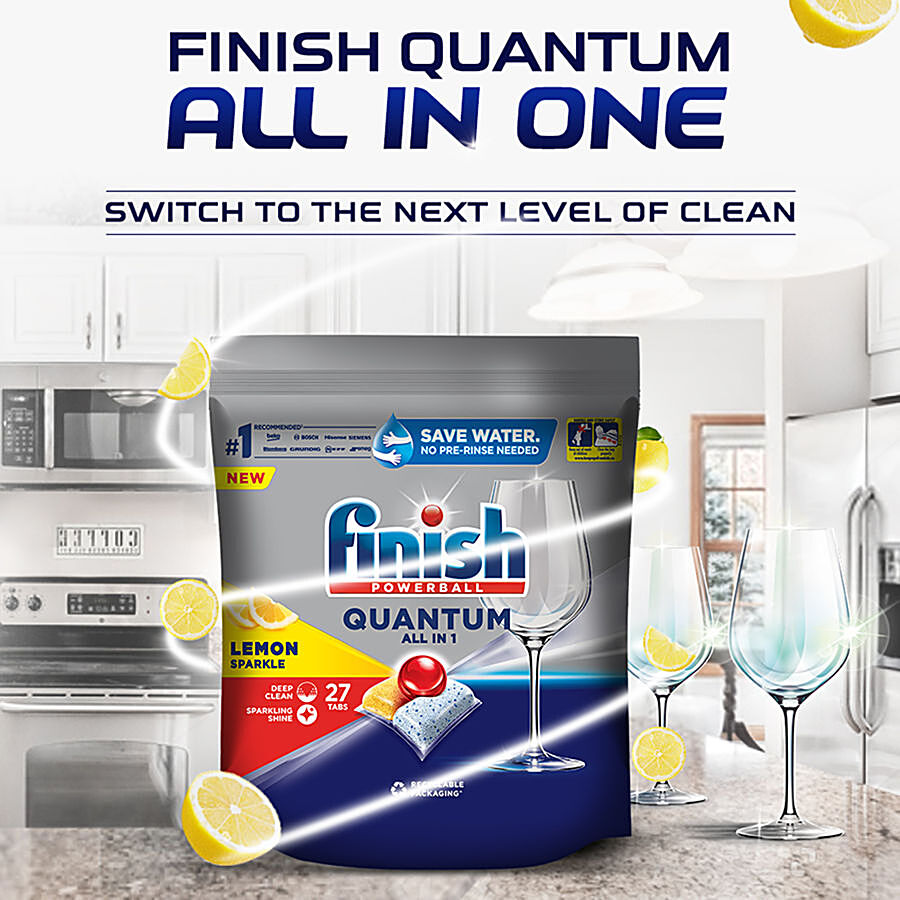 Finish® Powerball Quantum Hard Water Dishwasher 22 ct