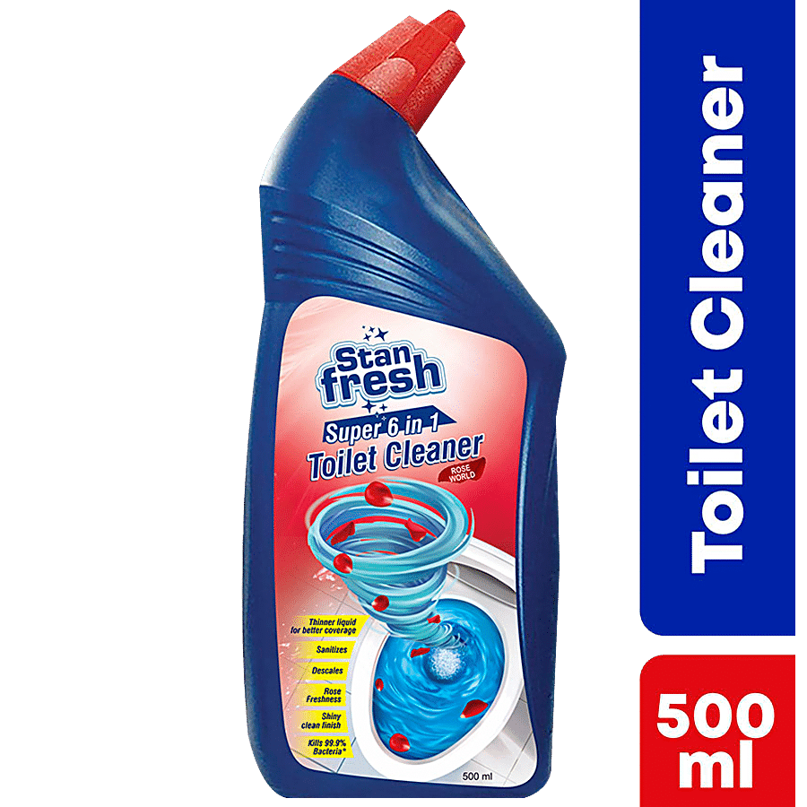 Buy STANFRESH Toilet Cleaner - Rose, Removes Tough Stains, Limescale, Kills  99.9% Germs Online at Best Price of Rs 69 - bigbasket