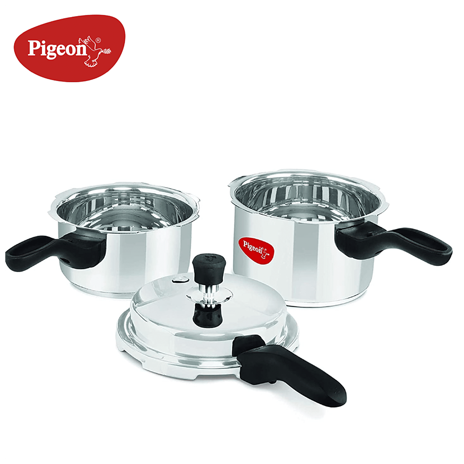 Pigeon steel cooker online combo