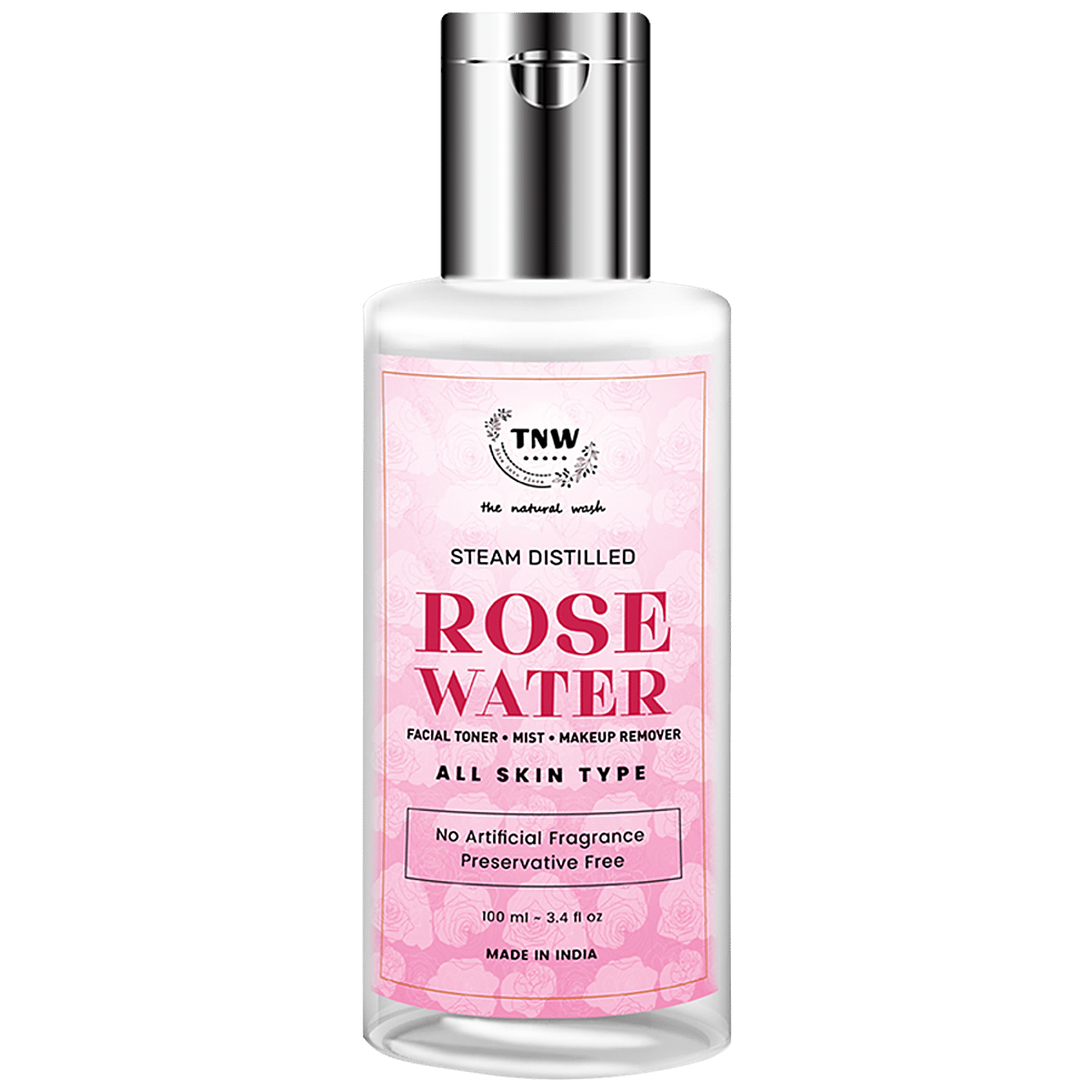 Steam Distillation Rose Skin Toner, Packaging Size: 200 mL