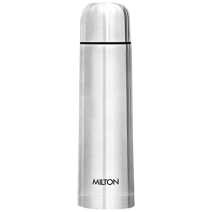 Buy Milton Thermosteel Plain Lid Flask - Stainless Steel, Vacuum Insulated,  Silver Online at Best Price of Rs 810 - bigbasket