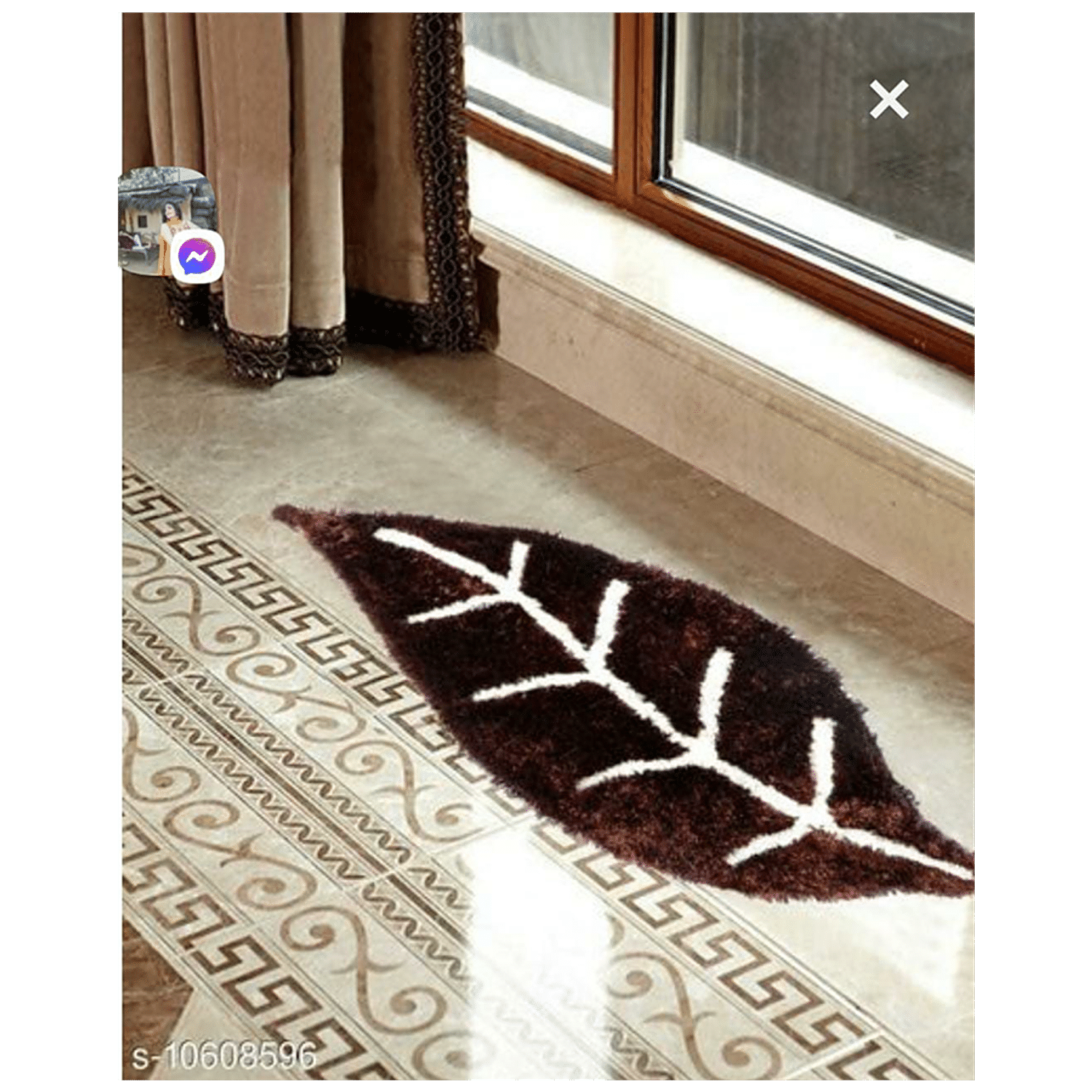 Door Mats For Home Entrance Living Room Brown 16 X 24 Inch Microfiber