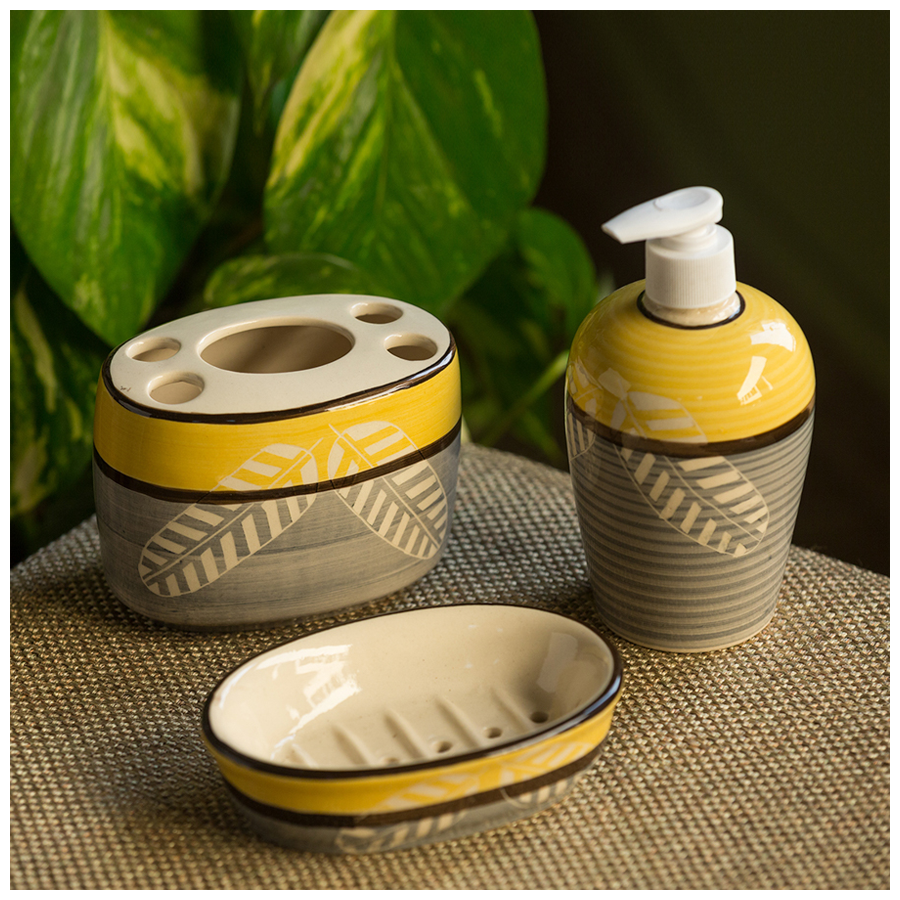 earthenware bathroom accessories