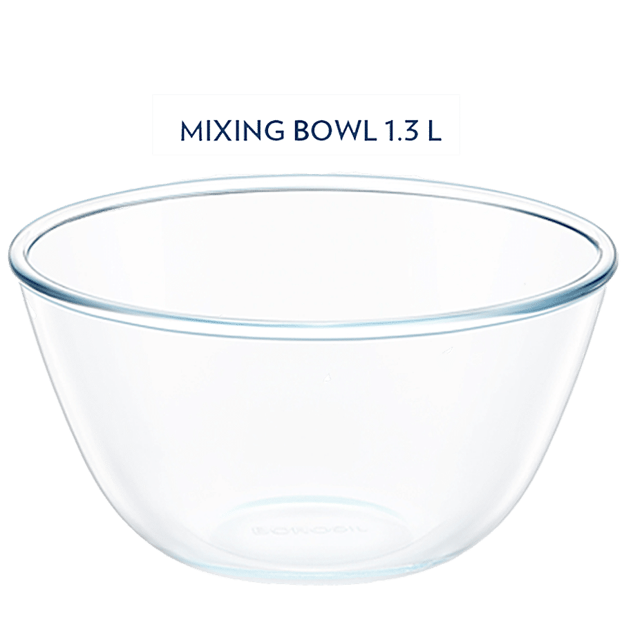 Buy Borosil Glass Serving & Mixing Bowls With Lids, Oven