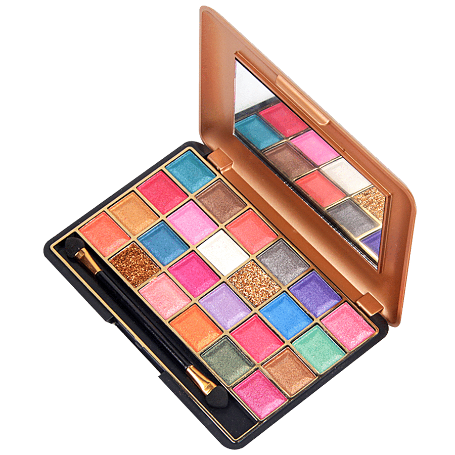 Buy Miss Rose 24 Color Glitter Eyeshadow Palette - Highly ...