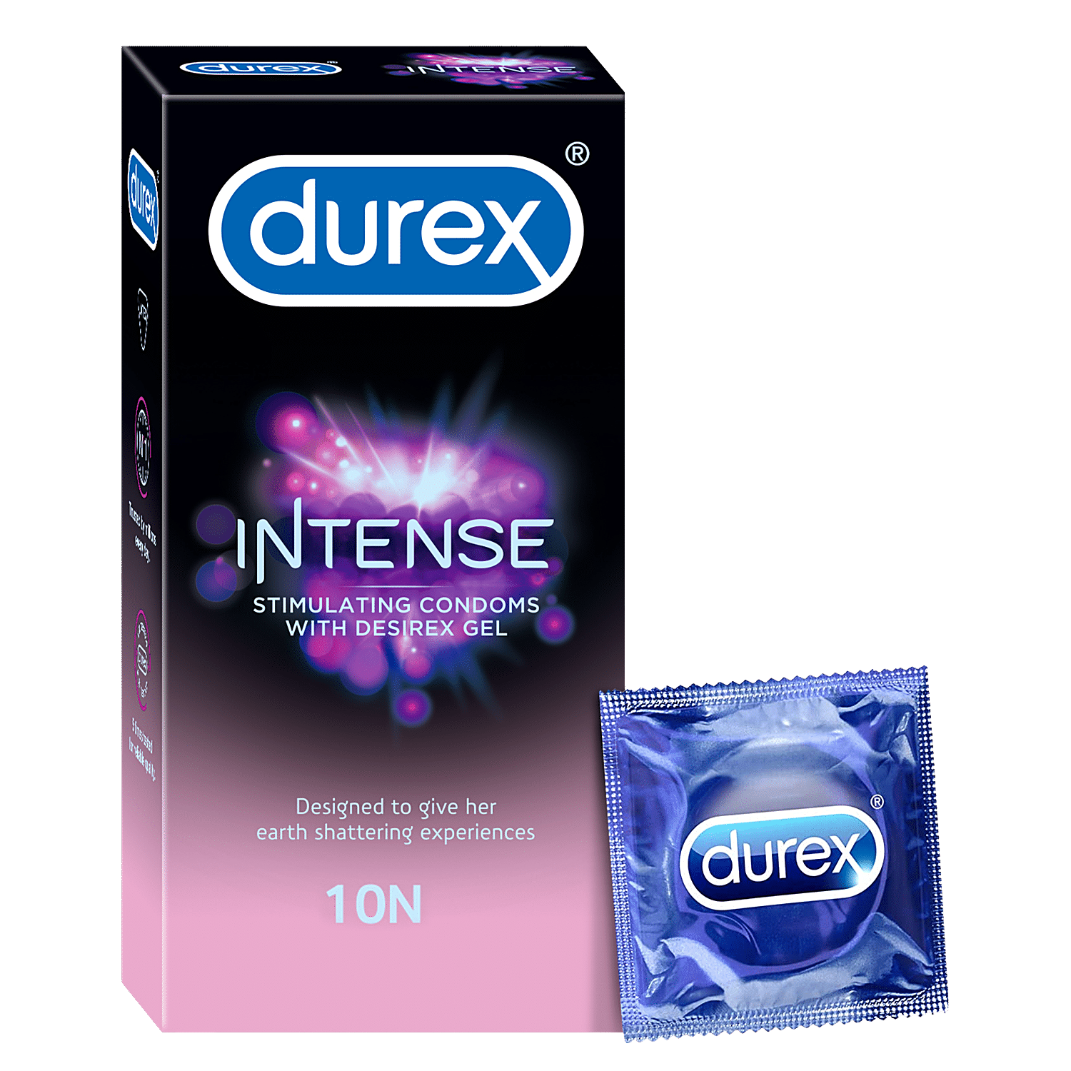 Buy Durex Intense Condom Online at Best Price of Rs 435.6 - bigbasket