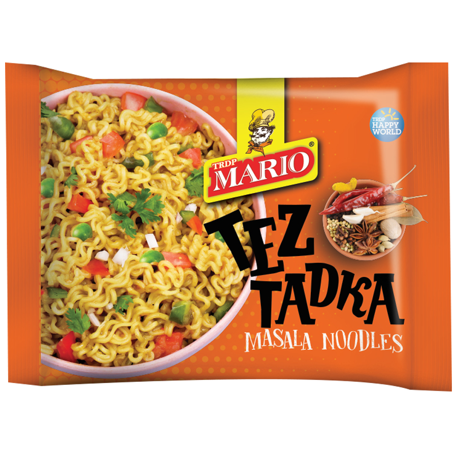 Buy MARIO Instant Noodles - Tez Tadka Masala, Non Sticky, Easy To Make  Snack Online at Best Price of Rs 15 - bigbasket