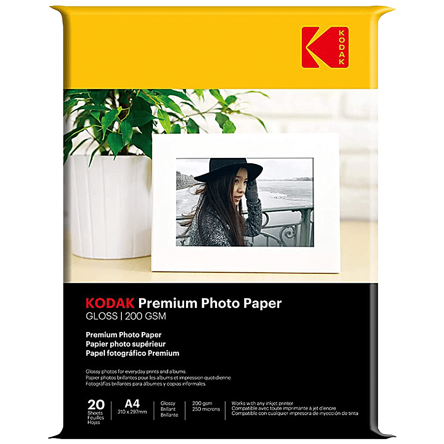 200 Sheets Glossy Photo Paper For Inkjet Printer Paper (4R - 102mm x 152mm), Shop Today. Get it Tomorrow!